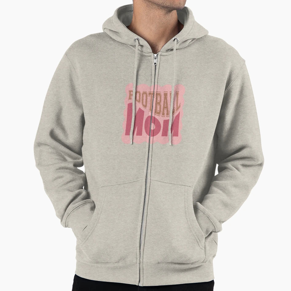 Football Mom Hoodie - Novelty Apparel for Adults - T-Shirt, Sweatshirt, Hoodie