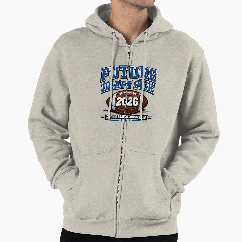 Future Draft Pick 2026 Football T-Shirt - Streetwear Style Unisex - T-Shirt, Sweatshirt, Hoodie