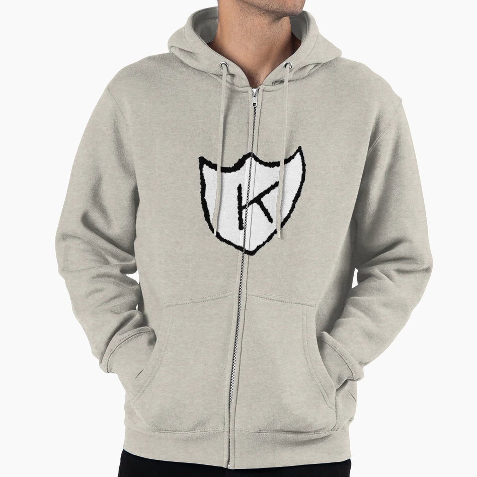 K Punk Rock Hoodie - Trendy Graphic for Adults - T-Shirt, Sweatshirt, Hoodie