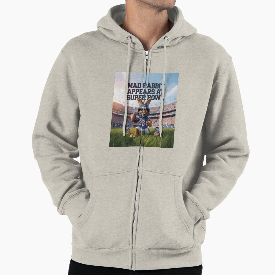 Rabbit Super Bowl 2026 Shirts Ai T-Shirt - Custom Art Print Unisex - T-Shirt, Sweatshirt, Hoodie
