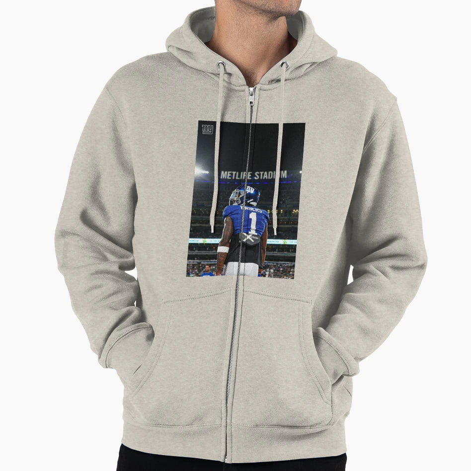 Metlife Nabers Hoodie - Fun Novelty Design for Adults - T-Shirt, Sweatshirt, Hoodie