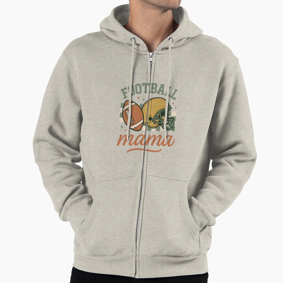 Football Mama Game Day Proud Sports Hoodie - Streetwear Style Men Women - T-Shirt, Sweatshirt, Hoodie