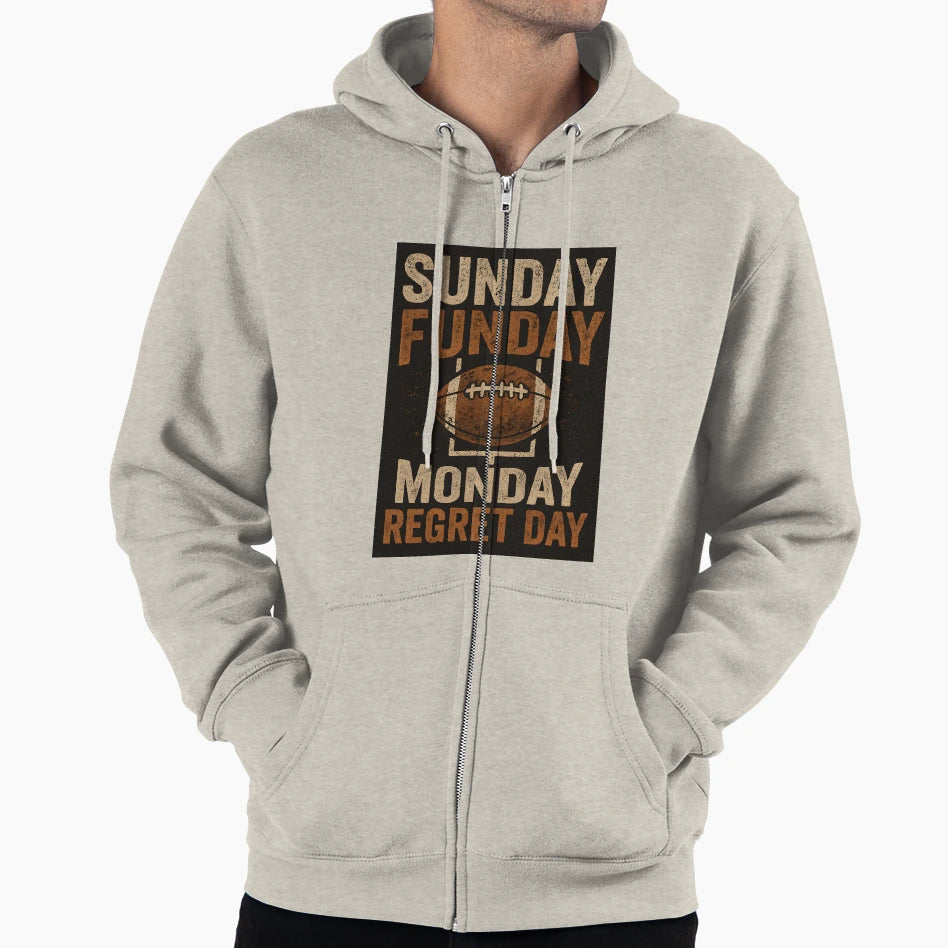 Funny Football T-Shirt - Graphic Print Men Women - T-Shirt, Sweatshirt, Hoodie