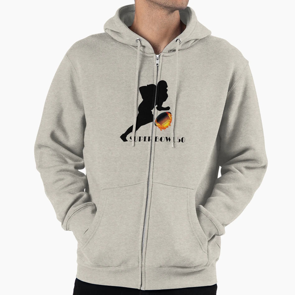 Super Bowl 50 Hoodie - Graphic Print Men Women - T-Shirt, Sweatshirt, Hoodie
