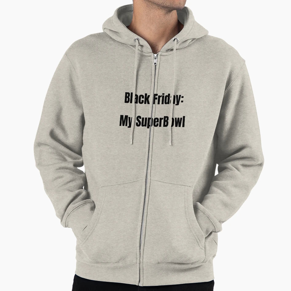 Black Friday My Super Bowl Hoodie - Minimalist Print Unisex - T-Shirt, Sweatshirt, Hoodie