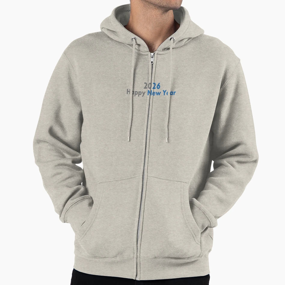 Happy New Year 2026 Hoodie - Trendy Graphic for Adults - T-Shirt, Sweatshirt, Hoodie