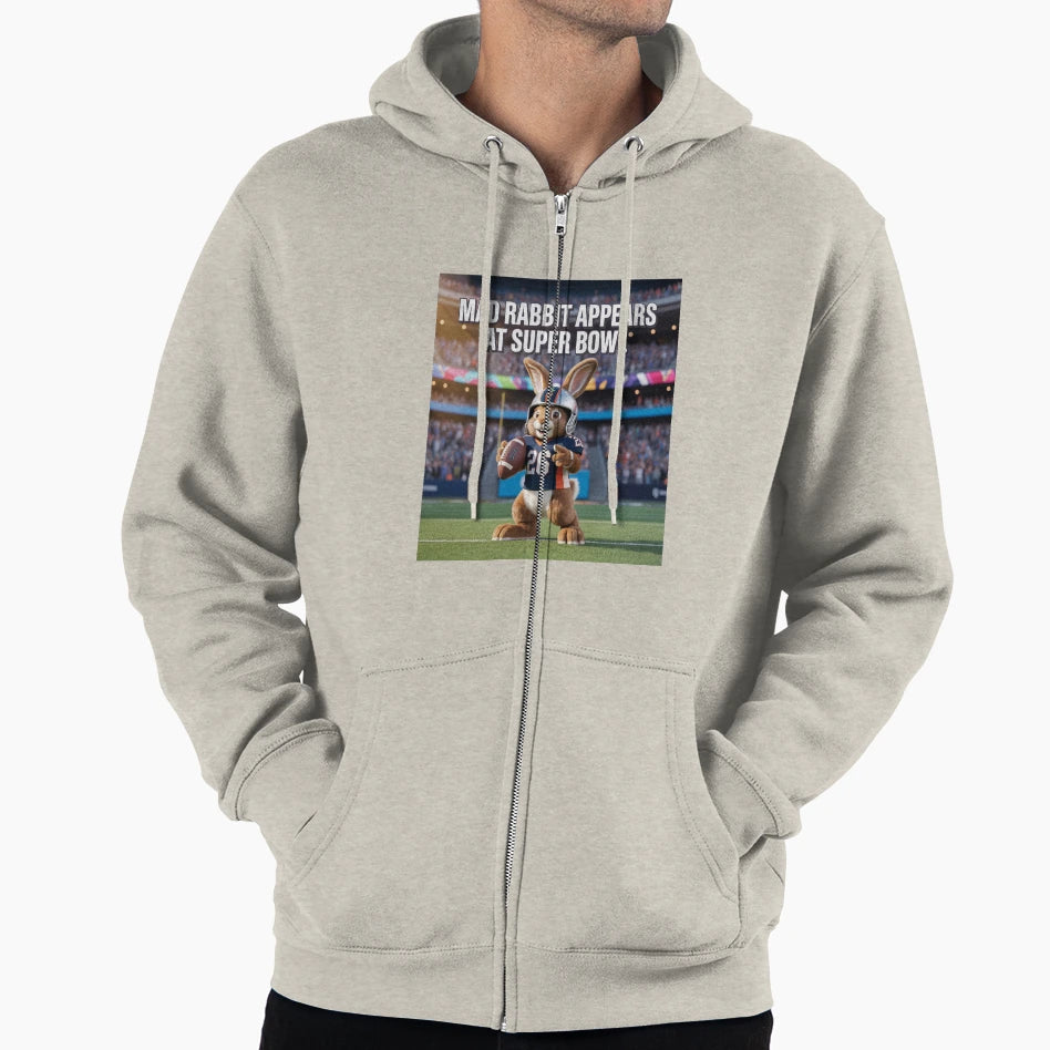 Bunny Super Bowl 2026 Shirts Ai T-Shirt - Aesthetic Graphic for Adults - T-Shirt, Sweatshirt, Hoodie