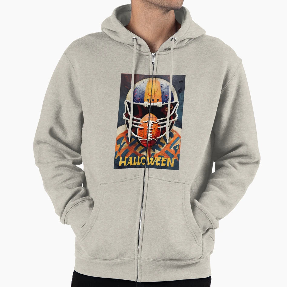 Halloween Field Touch Magic American Hoodie - Minimalist Print for Adults - T-Shirt, Sweatshirt, Hoodie