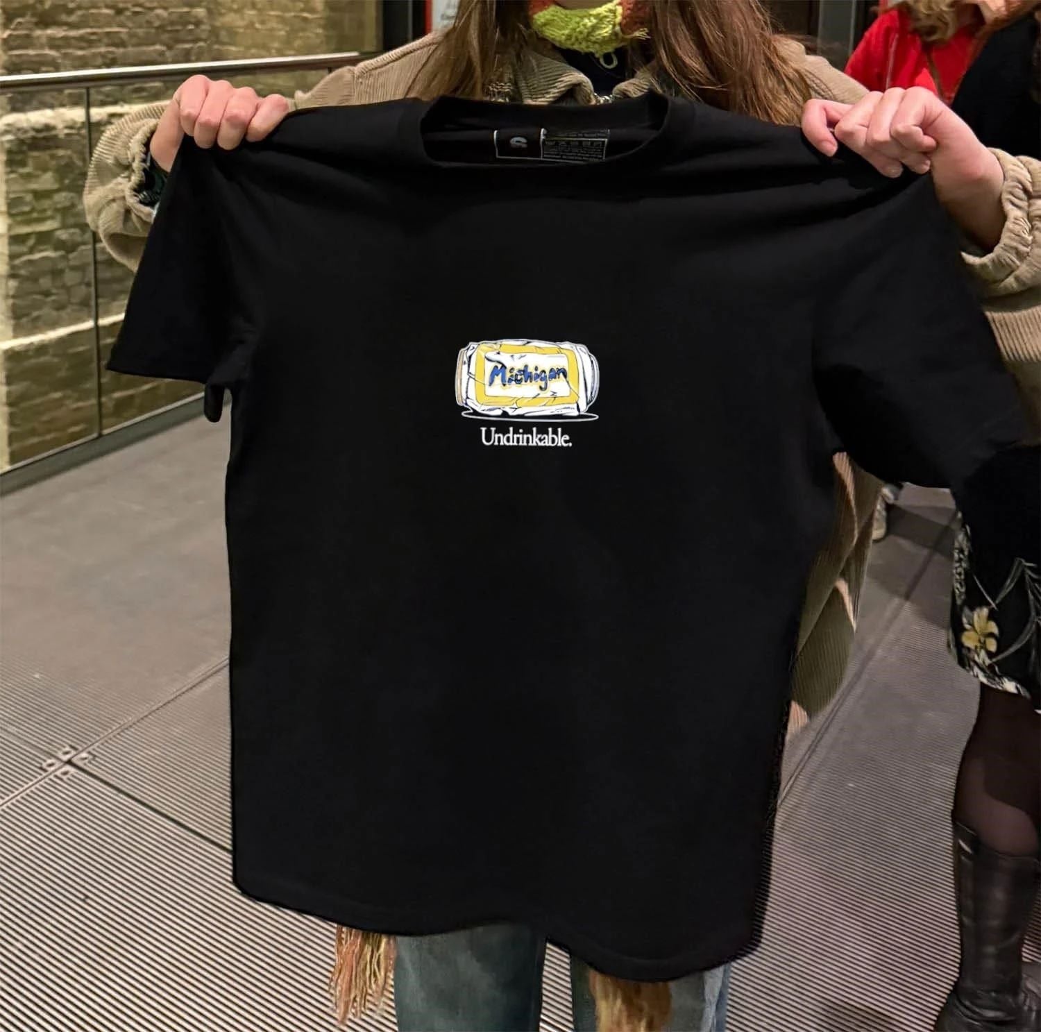 Michigan Undrinkable - Adult & Kids T-Shirts, Sweatshirts & Hoodies apparel design preview 2