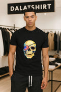 Pirate Skull USA 250th - Adult & Kids T-Shirts, Sweatshirts & Hoodies apparel design preview 1