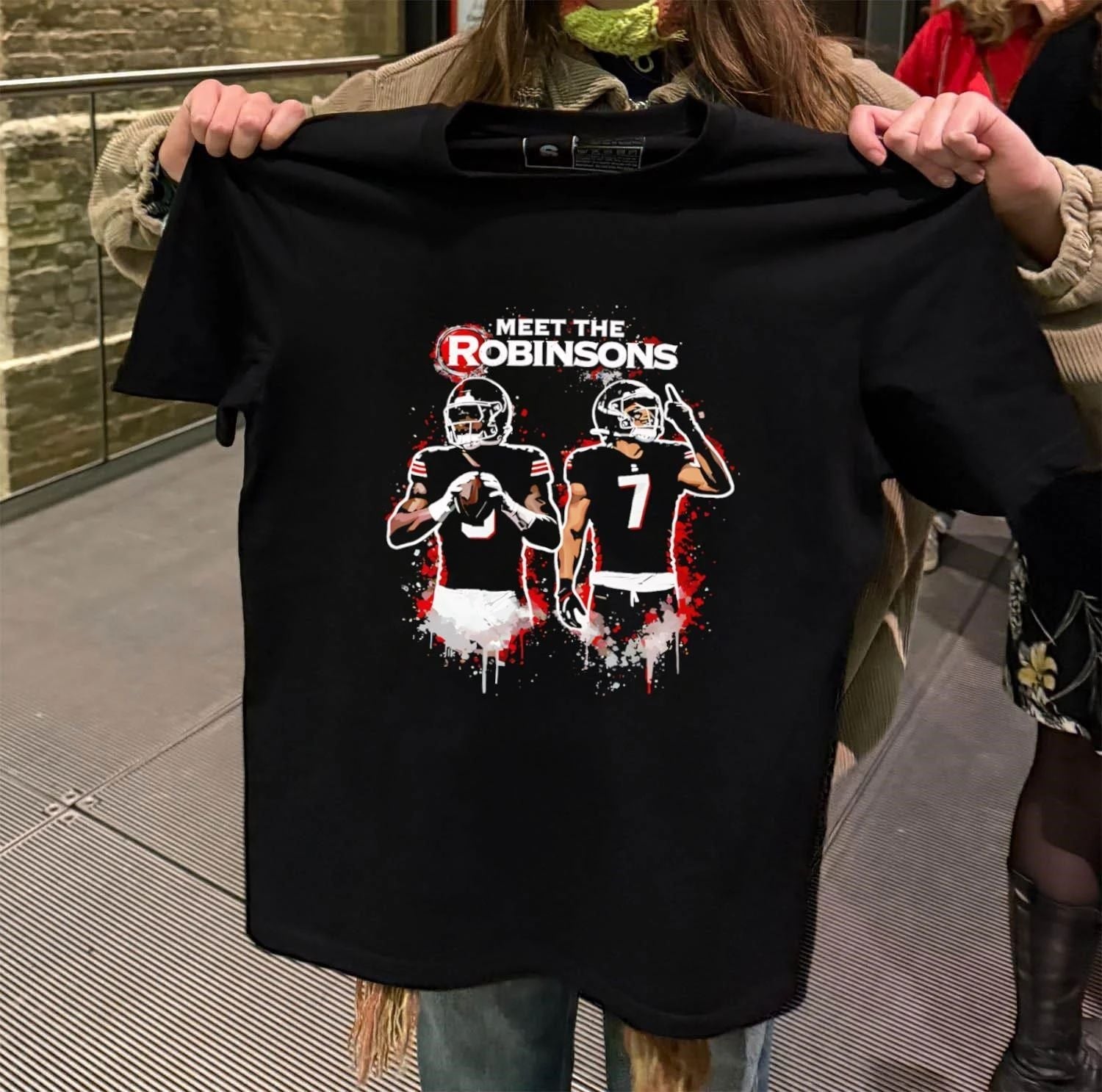 Meet The Robinsons Atlanta Falcons - Adult & Kids T-Shirts, Sweatshirts & Hoodies apparel design preview 2