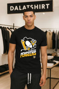 Pittsburgh Penguins Hockey Logo Graphic - Adult & Kids T-Shirts, Sweatshirts & Hoodies apparel design preview 1