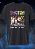 Boston Team Logos Williams Brady Orr Russell - Adult & Kids T-Shirts, Sweatshirts & Hoodies apparel design preview 1