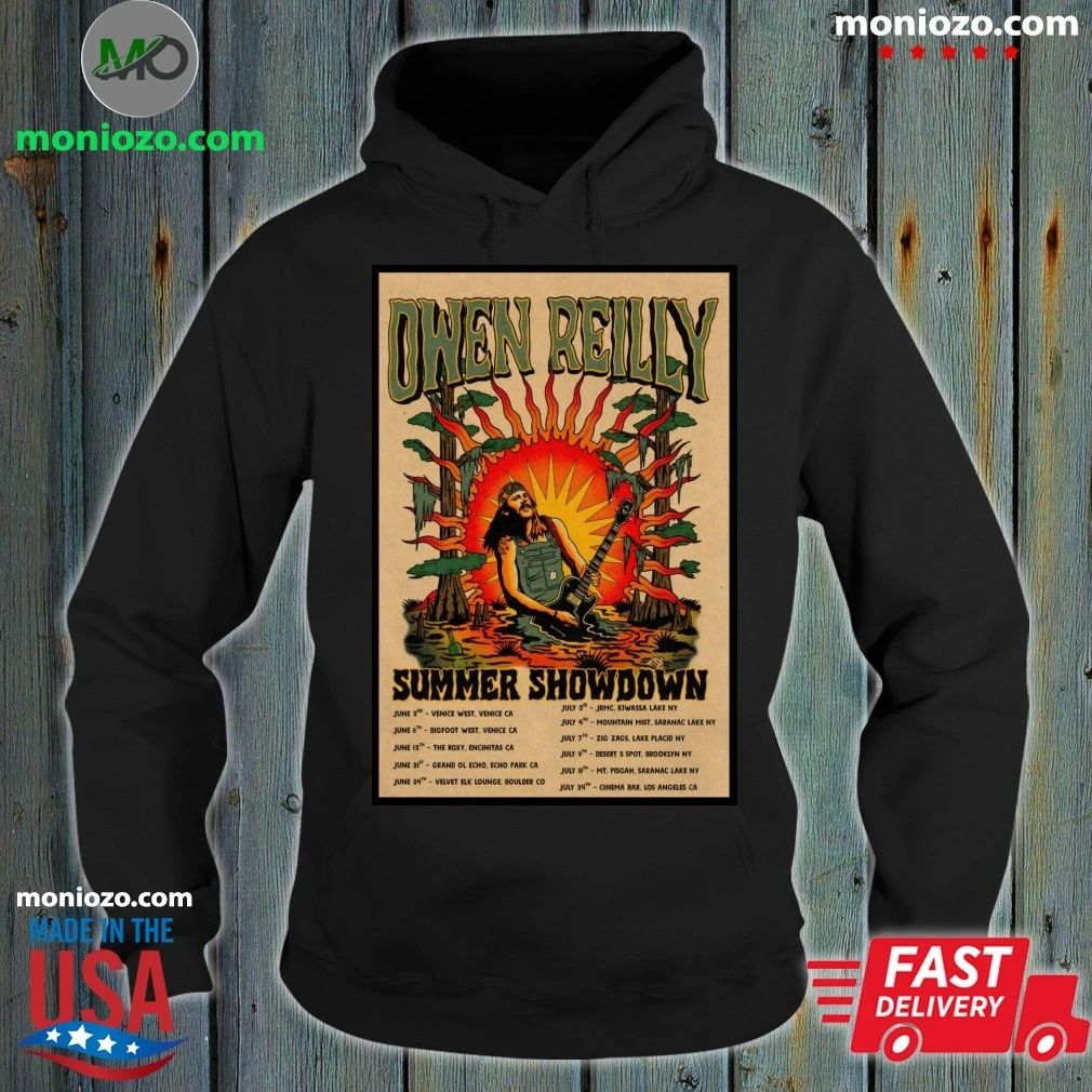 Original Owen Reilly 2026 Summer Showdown Shows - Adult & Kids T-Shirts, Sweatshirts & Hoodies apparel design preview 2