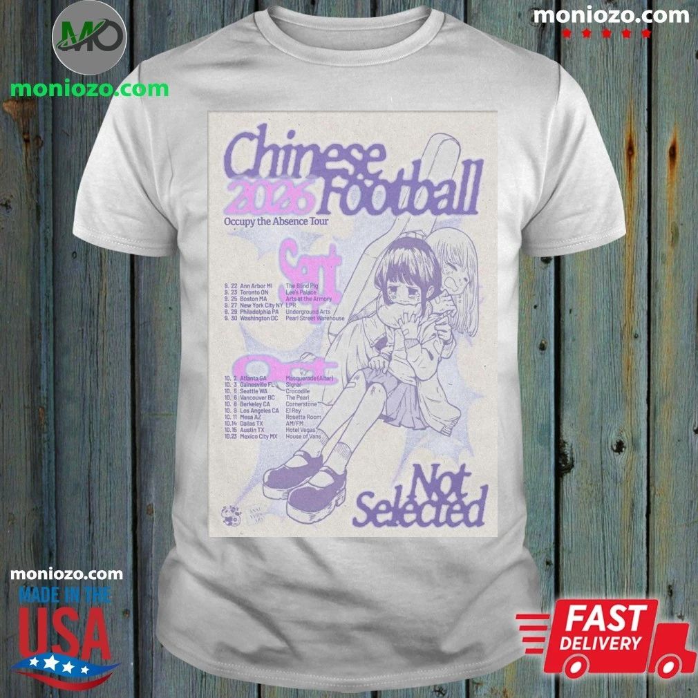 Chinese Football Band Occupy The Absence Tour 2026 - Adult & Kids T-Shirts, Sweatshirts & Hoodies apparel design preview 1