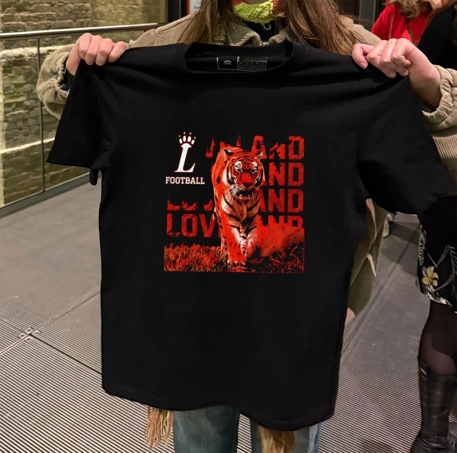 Loveland Tigers on the Prowl - Adult & Kids T-Shirts, Sweatshirts & Hoodies apparel design preview 2