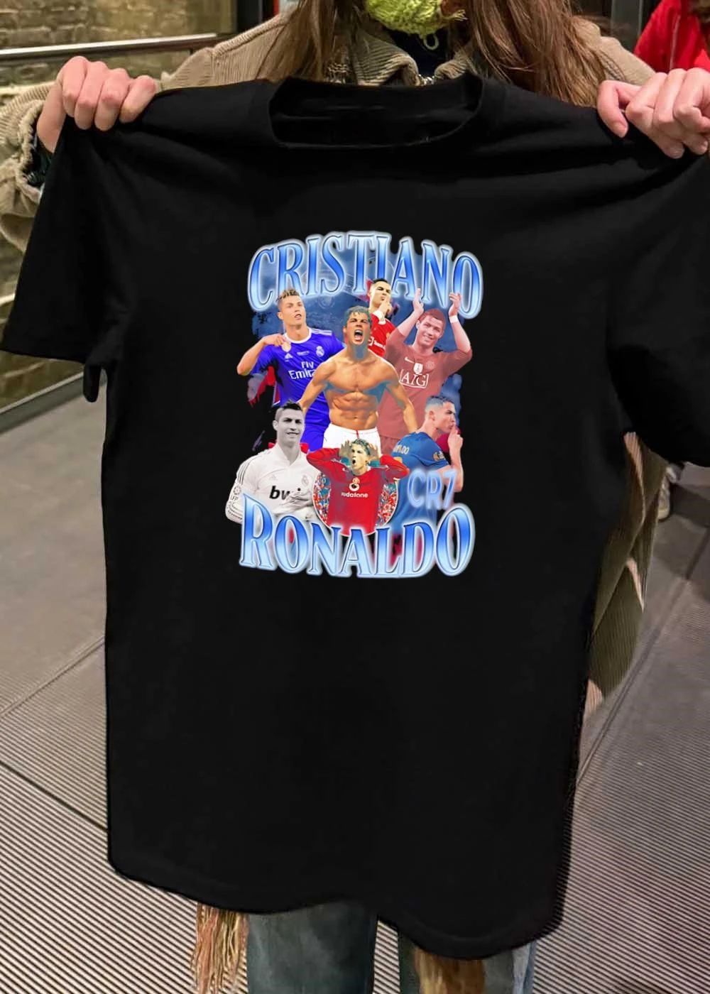 Cristiano Ronaldo CR7 Collage - Adult & Kids T-Shirts, Sweatshirts & Hoodies apparel design preview 2