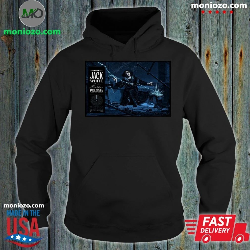 Original Jack White Kraków Poland 6-2-2026 Poster - Adult & Kids T-Shirts, Sweatshirts & Hoodies apparel design preview 2