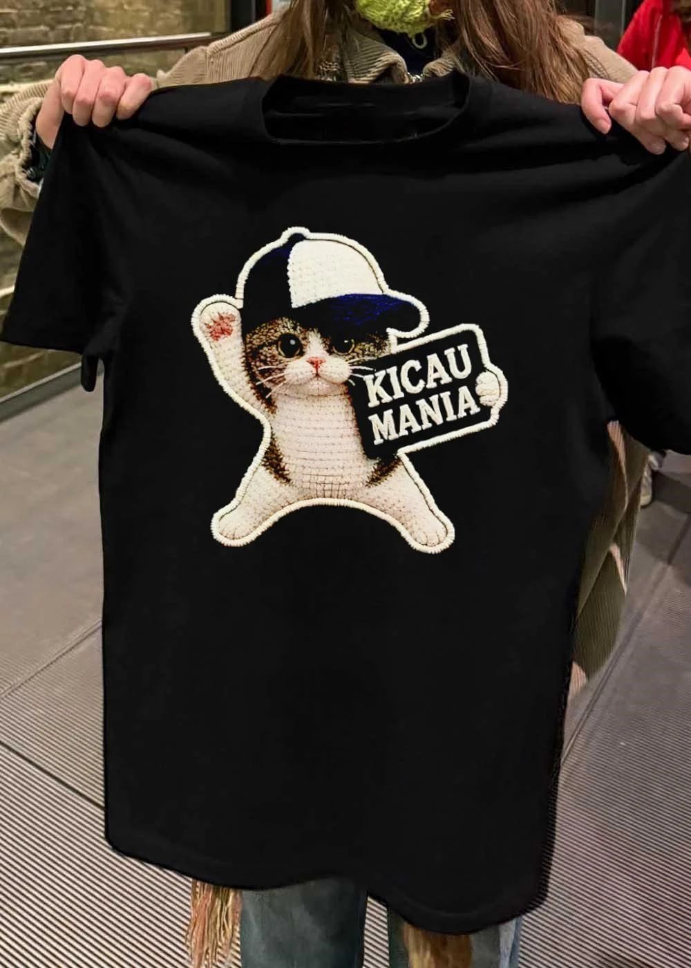 Kicau Mania Crochet Cat cute - Adult & Kids T-Shirts, Sweatshirts & Hoodies apparel design preview 2