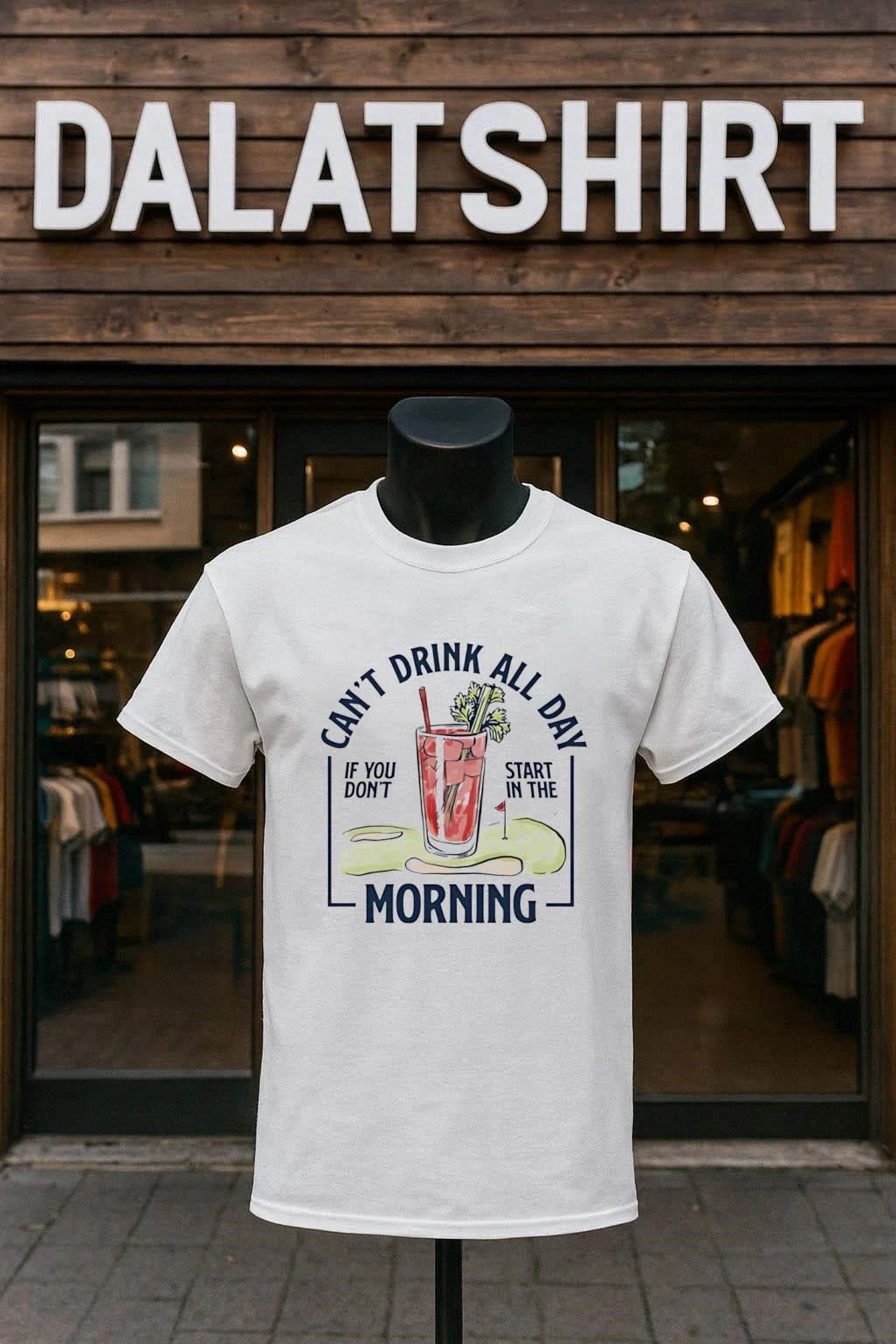 Can't Drink All Day Caesar morning - Adult & Kids T-Shirts, Sweatshirts & Hoodies apparel design preview 1