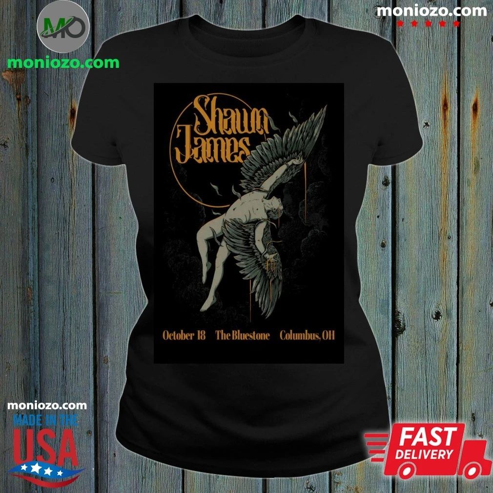 Original Shawn James Columbus OH 10 18 2026 Poster - Adult & Kids T-Shirts, Sweatshirts & Hoodies apparel design preview 1