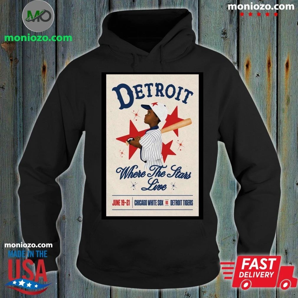 Original White Sox vs. Tigers 2026 Poster Baseball - Adult & Kids T-Shirts, Sweatshirts & Hoodies apparel design preview 2