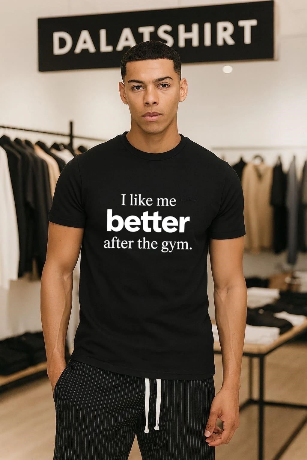 I Like Me Better After the Gym Washed - Adult & Kids T-Shirts, Sweatshirts & Hoodies apparel design preview 1