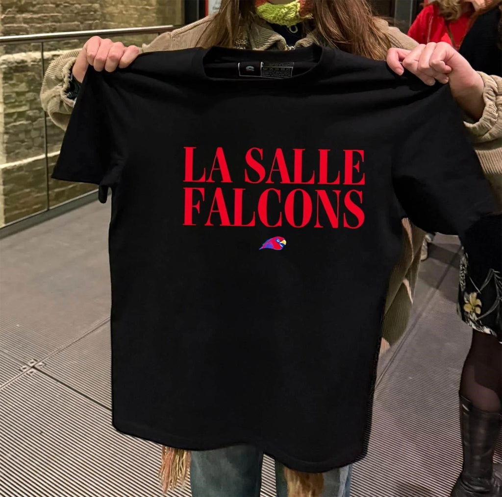 La Salle Falcons Red Logo - Adult & Kids T-Shirts, Sweatshirts & Hoodies apparel design preview 2