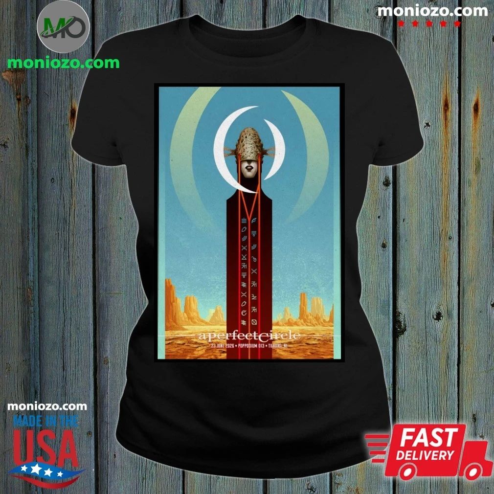 A Perfect Circle In Tilburg NL On June 23 2026 Tour - Adult & Kids T-Shirts, Sweatshirts & Hoodies apparel design preview 1