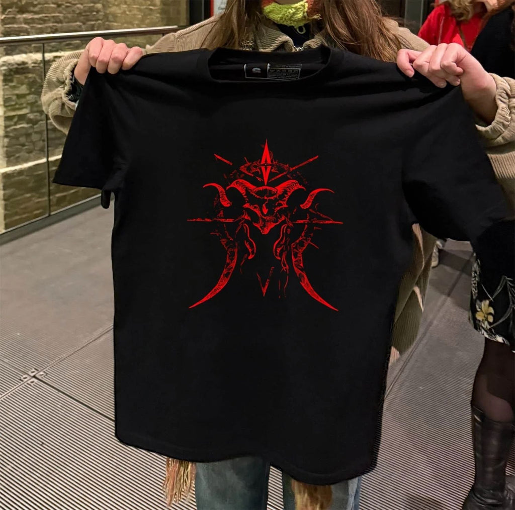 Diablo 4 Vessel Of Hatred Spiritborn Red Demon Glyph - Adult & Kids T-Shirts, Sweatshirts & Hoodies apparel design preview 2