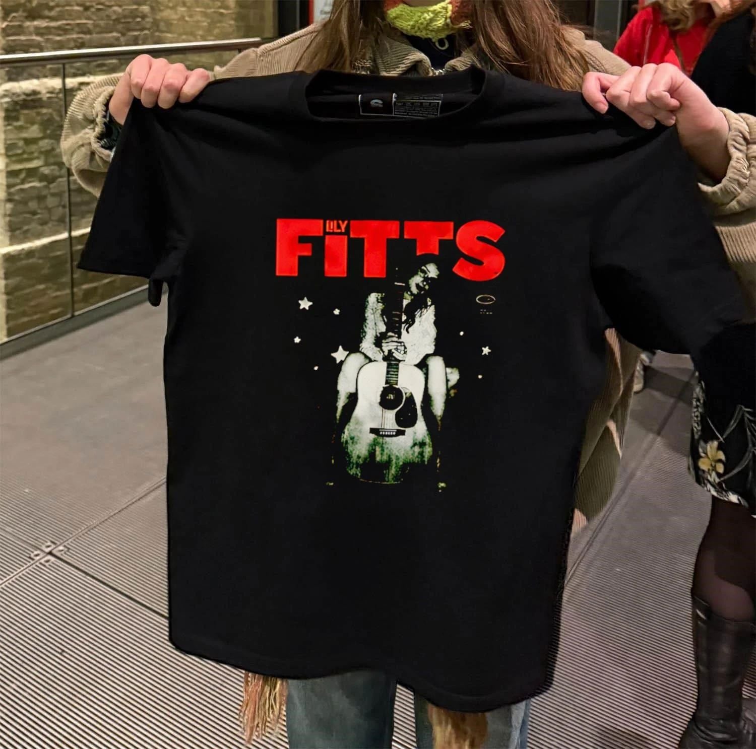 Lily Fitts Singer Guitarist Stars Music Concert - Adult & Kids T-Shirts, Sweatshirts & Hoodies apparel design preview 2