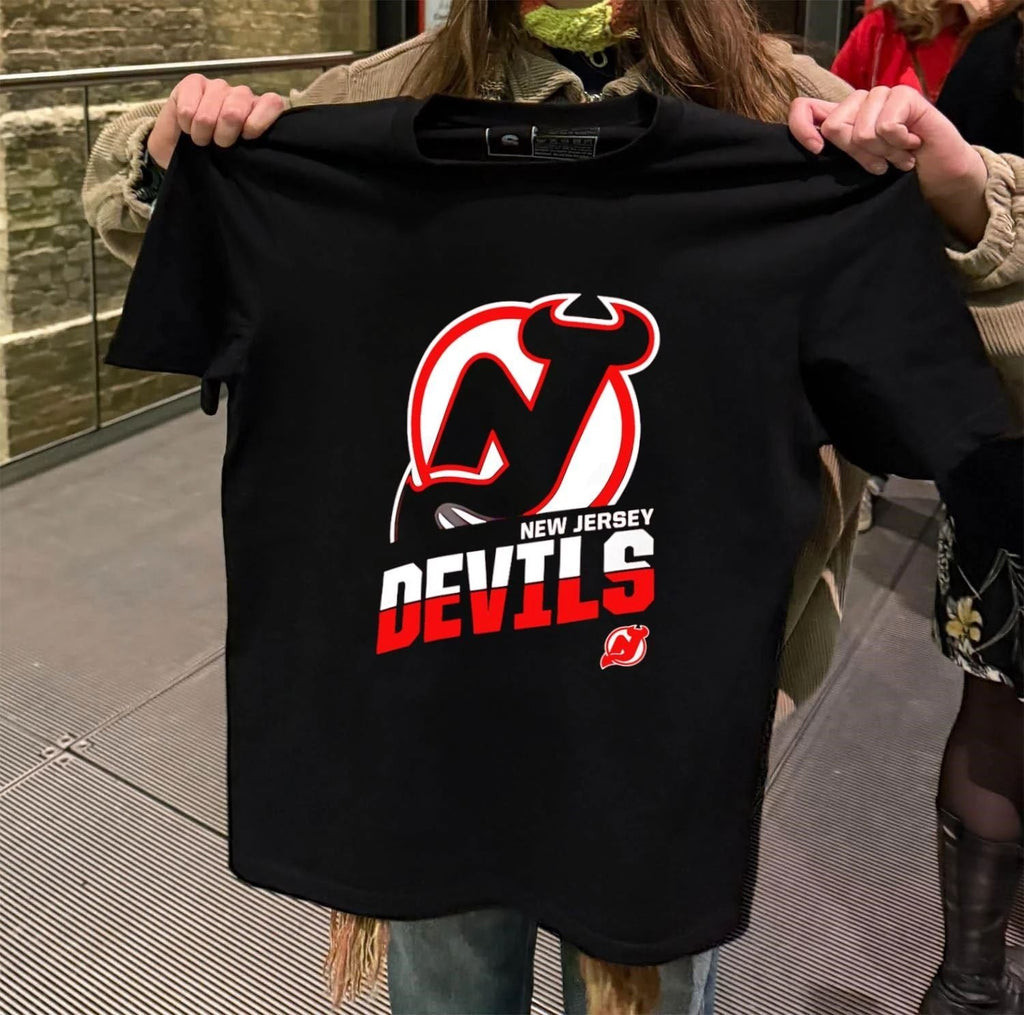 New Jersey Devils Logo - Adult & Kids T-Shirts, Sweatshirts & Hoodies apparel design preview 2