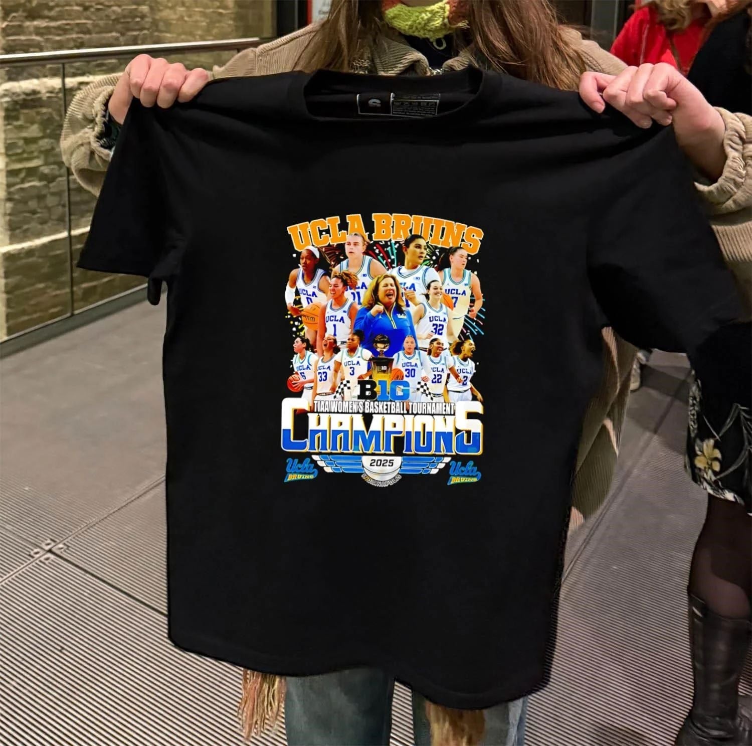 UCLA Bruins Women's Basketball Tournament Champions - Adult & Kids T-Shirts, Sweatshirts & Hoodies apparel design preview 2
