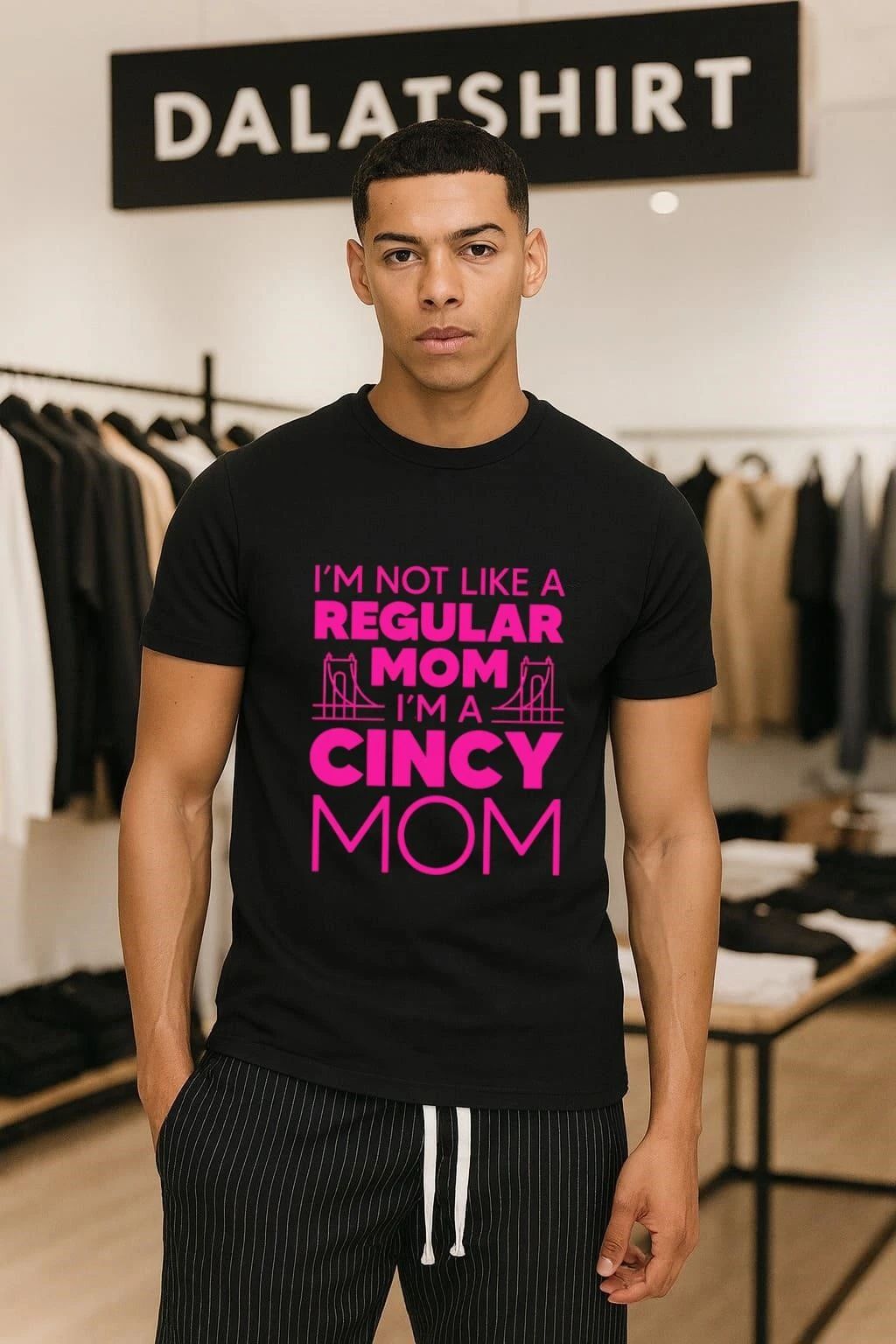 I'm Not Like a Regular Mom Mother's Day - Adult & Kids T-Shirts, Sweatshirts & Hoodies apparel design preview 1