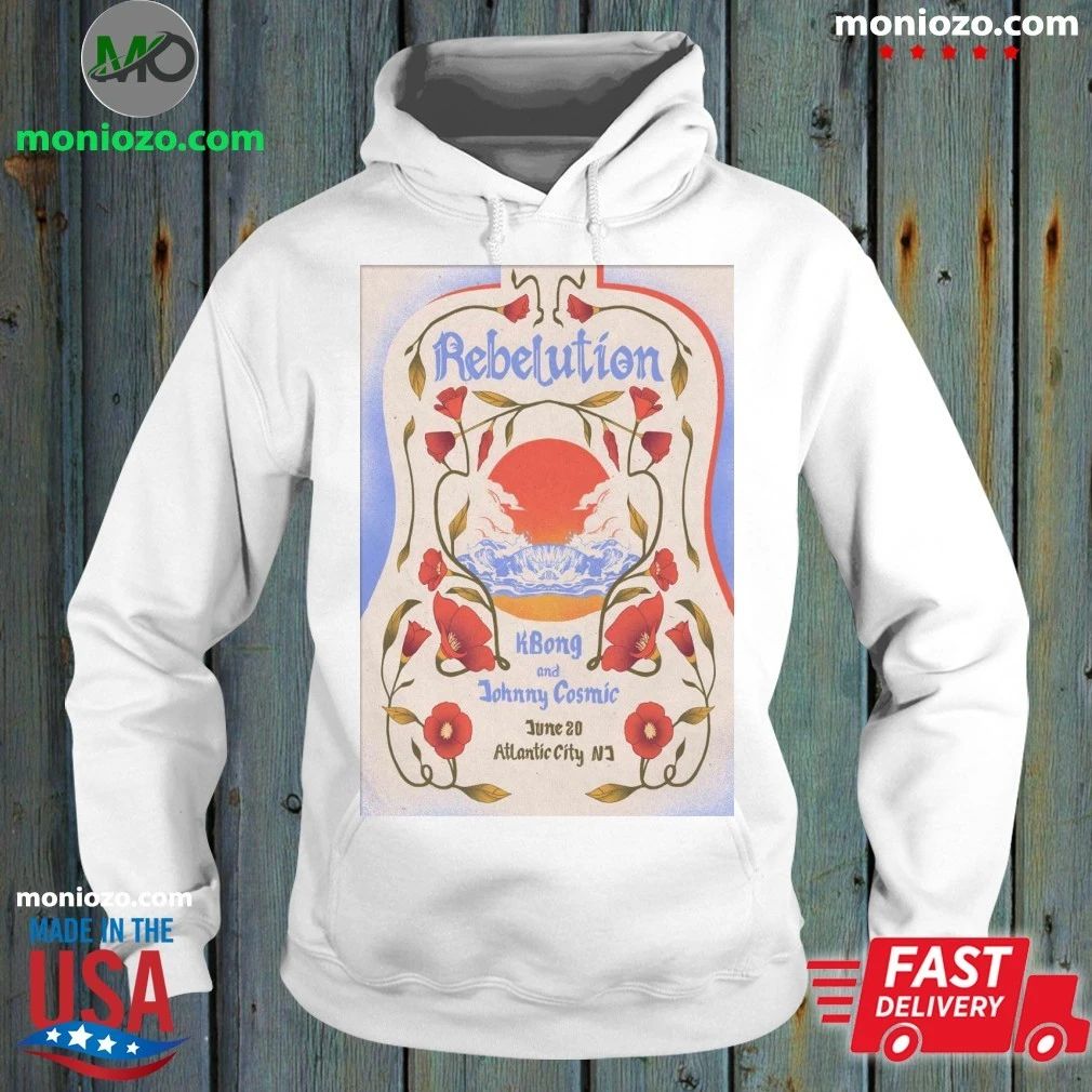 Rebelution In Atlantic City NJ On June 20 2026 Poster - Adult & Kids T-Shirts, Sweatshirts & Hoodies apparel design preview 2