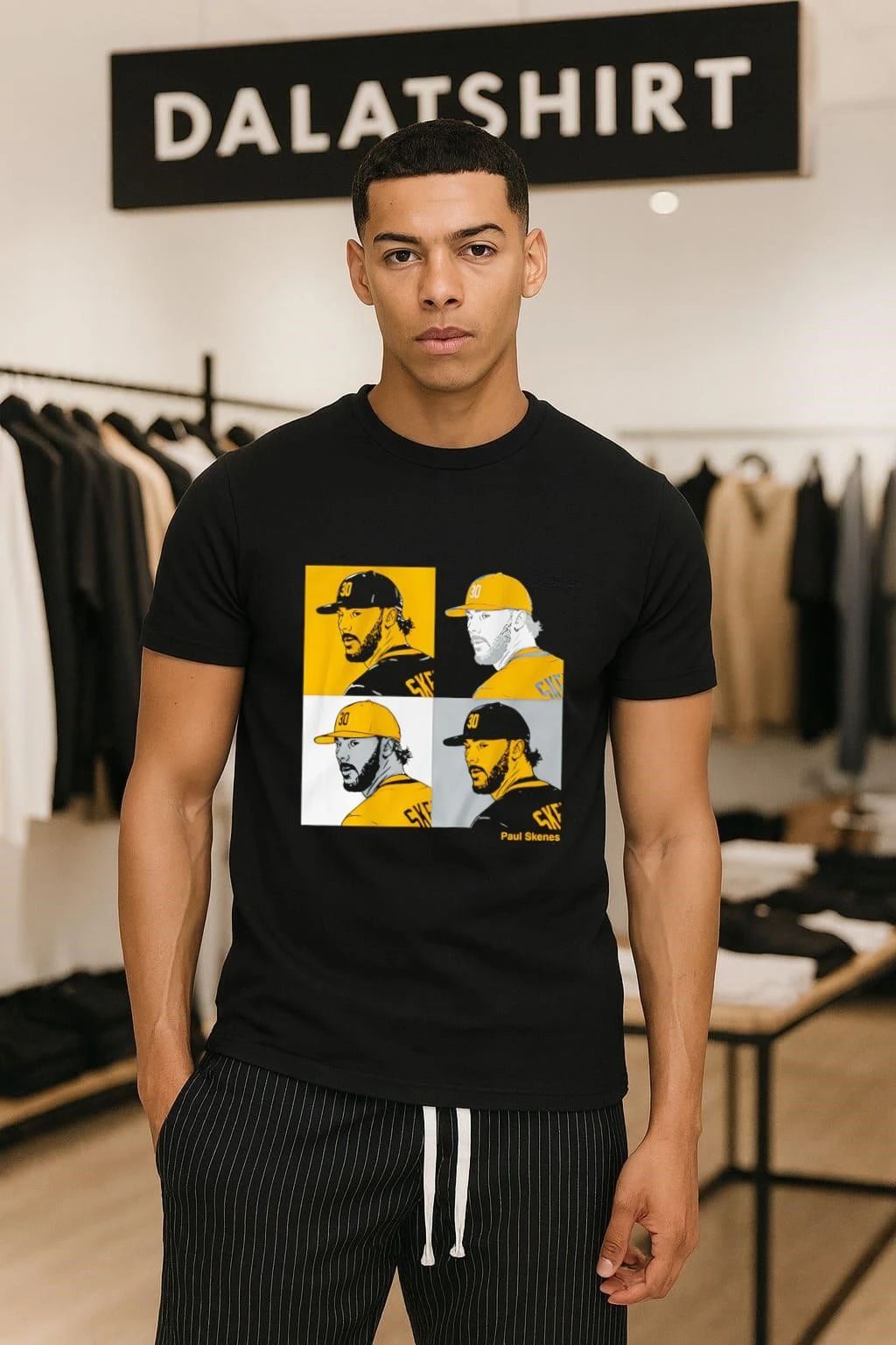 Paul Skenes Collage Panels - Adult & Kids T-Shirts, Sweatshirts & Hoodies apparel design preview 1