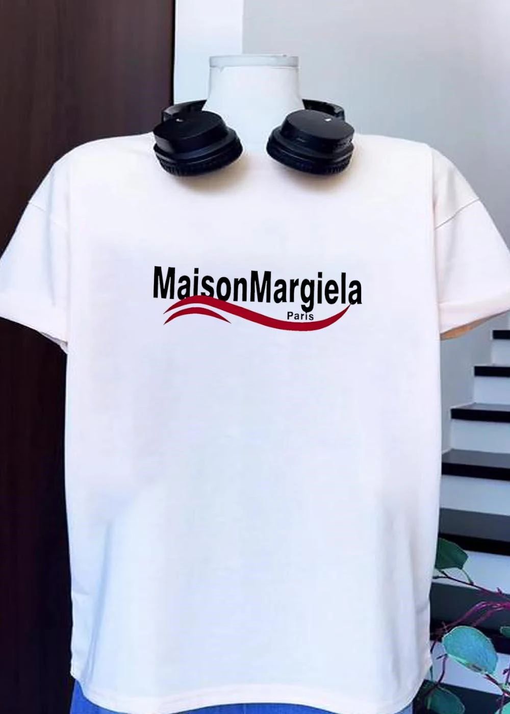 MaisonMargiela Red Wave Paris - Adult & Kids T-Shirts, Sweatshirts & Hoodies apparel design preview 1