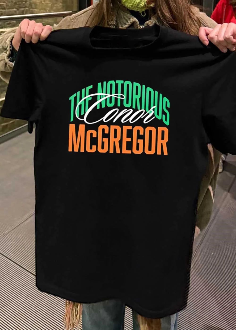 The Notorious Conor McGregor Irish Flag - Adult & Kids T-Shirts, Sweatshirts & Hoodies apparel design preview 2