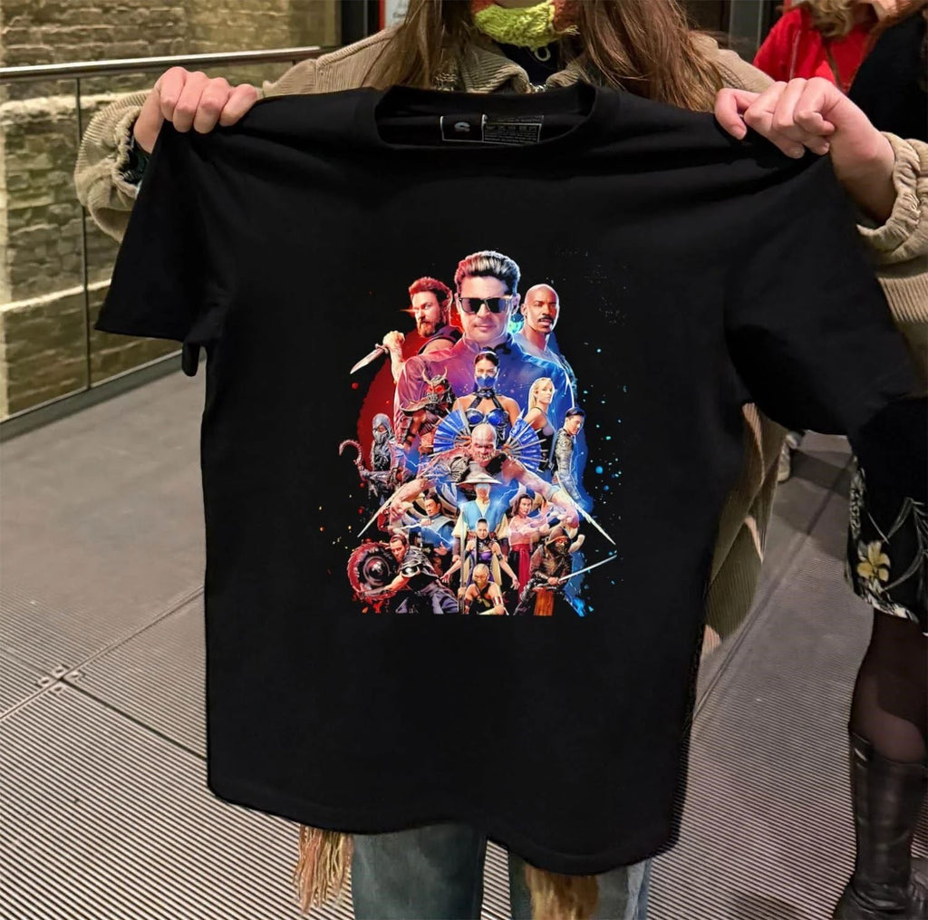 Mortal Kombat 2 fantasy martial arts action film - Adult & Kids T-Shirts, Sweatshirts & Hoodies apparel design preview 2