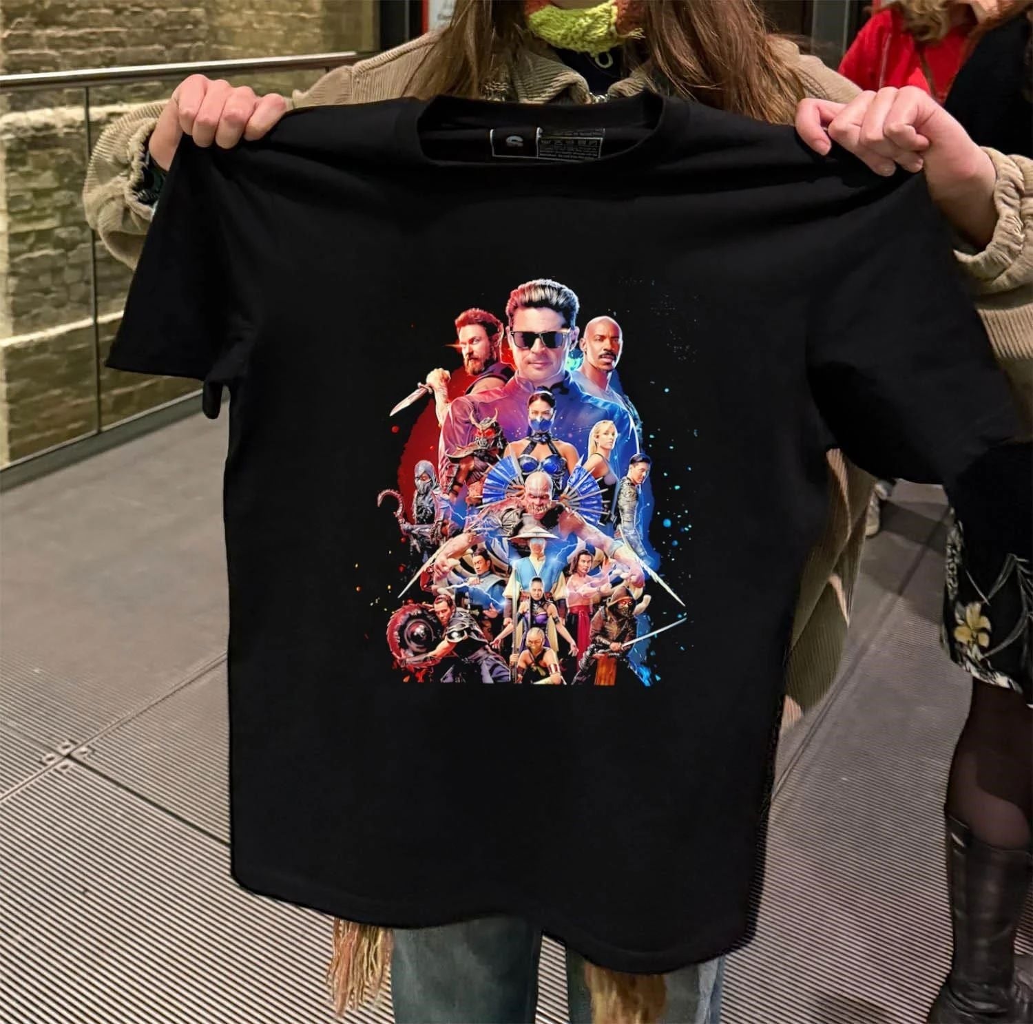 Mortal Kombat 2 fantasy martial arts action film - Adult & Kids T-Shirts, Sweatshirts & Hoodies apparel design preview 2