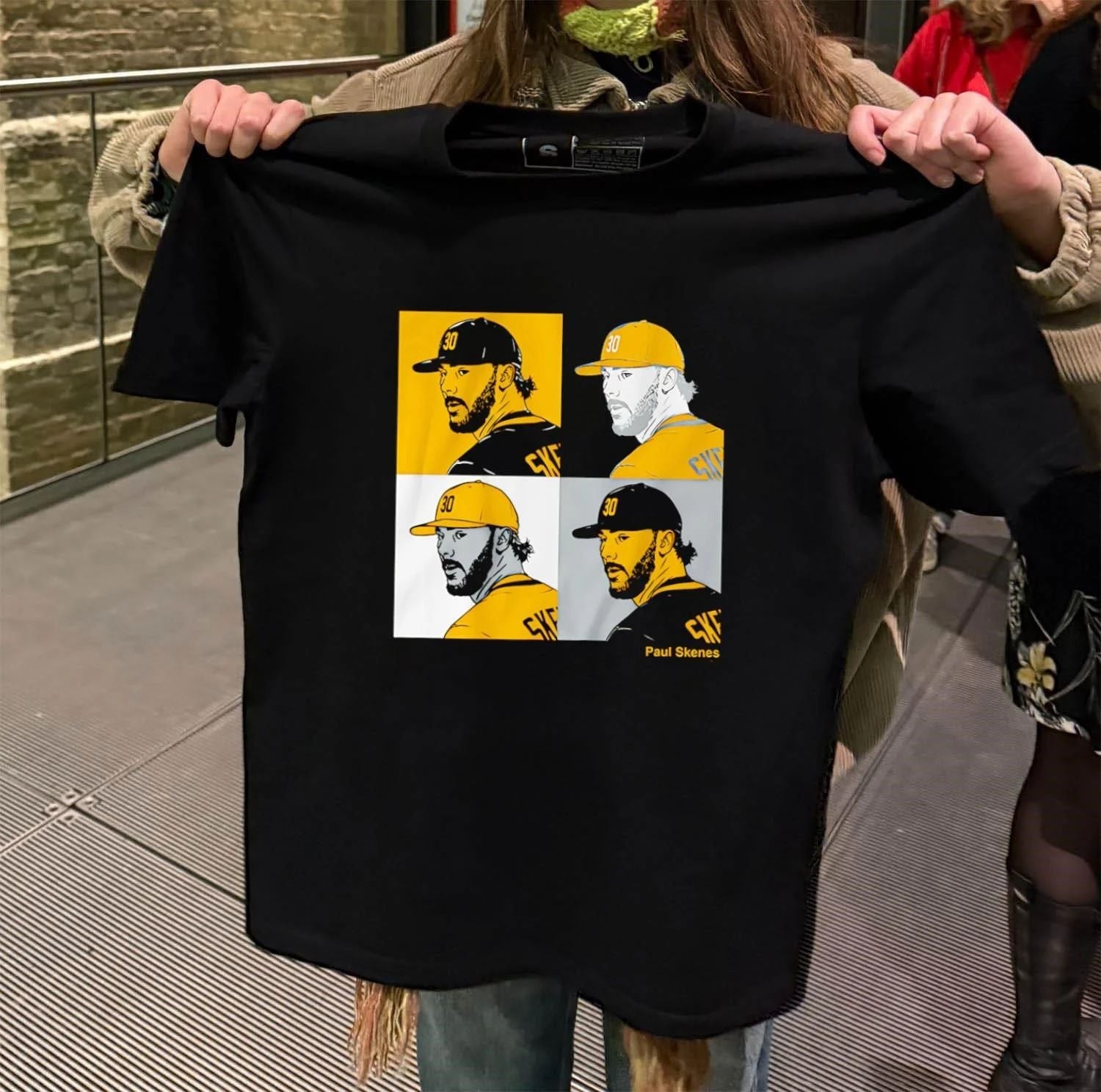 Paul Skenes Collage Panels - Adult & Kids T-Shirts, Sweatshirts & Hoodies apparel design preview 2