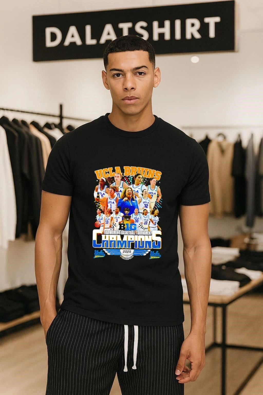 UCLA Bruins Women's Basketball Tournament Champions - Adult & Kids T-Shirts, Sweatshirts & Hoodies apparel design preview 1