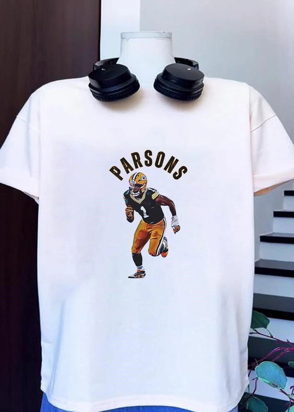 Parsons Green Bay Packers Football Player Number 1 - Adult & Kids T-Shirts, Sweatshirts & Hoodies apparel design preview 1