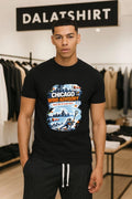 Chicago Wind Advisory Hold On To Your Hat - Adult & Kids T-Shirts, Sweatshirts & Hoodies apparel design preview 1