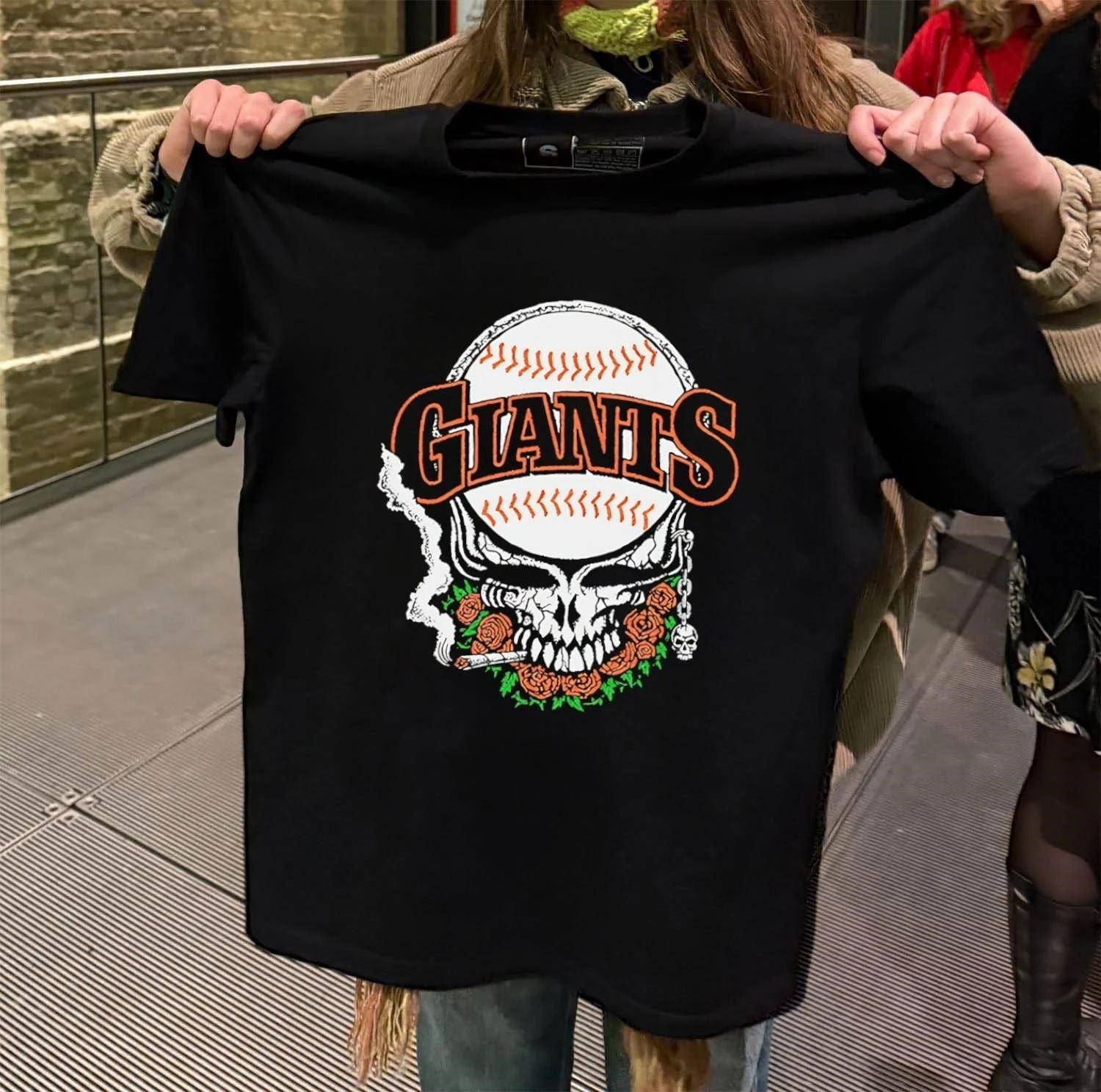 San Francisco Giants Dead Skull - Adult & Kids T-Shirts, Sweatshirts & Hoodies apparel design preview 2