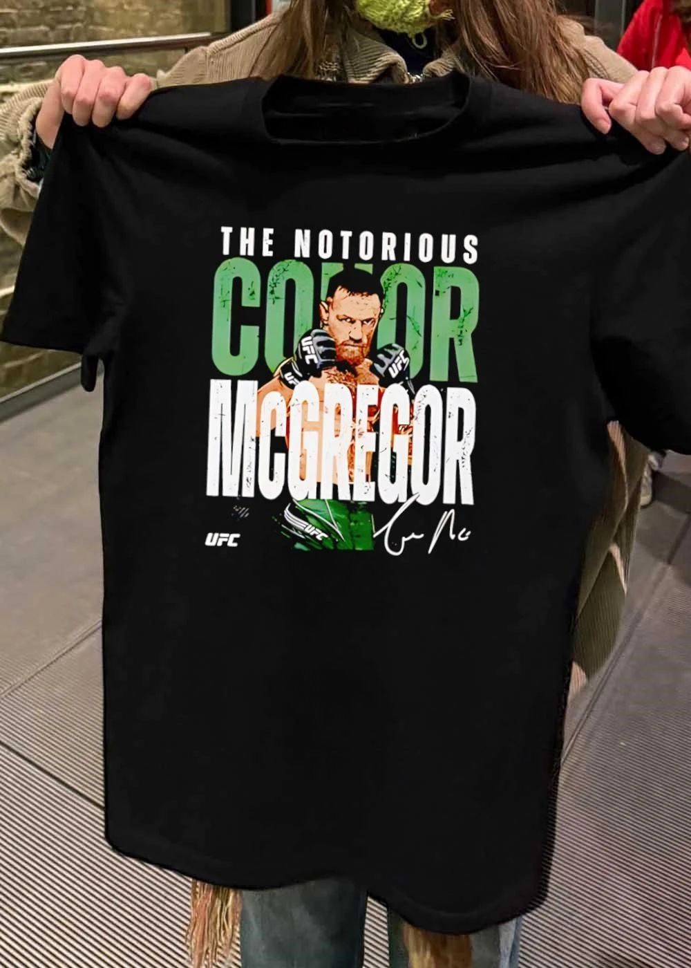 The Notorious Conor McGregor UFC Signature - Adult & Kids T-Shirts, Sweatshirts & Hoodies apparel design preview 2