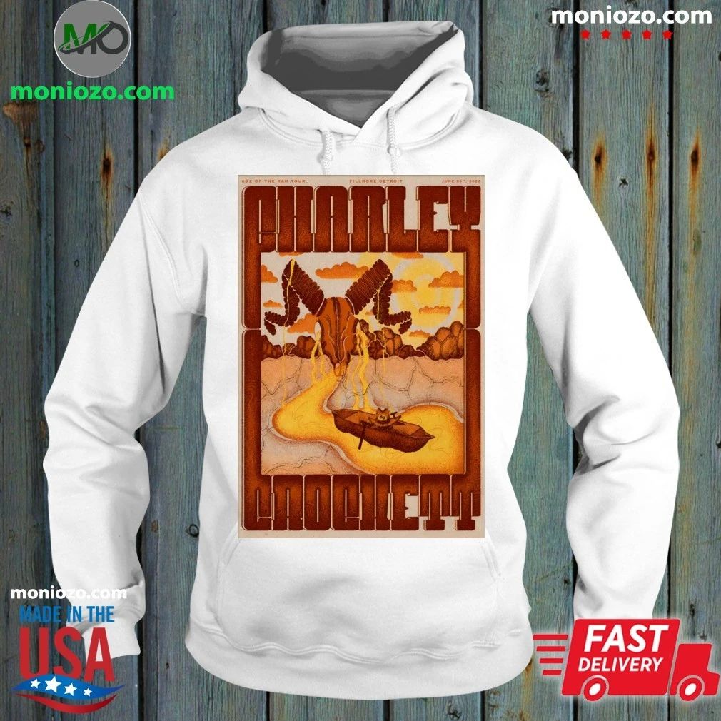 Original Charley Crockett June 23 2026 The Fillmore - Adult & Kids T-Shirts, Sweatshirts & Hoodies apparel design preview 2