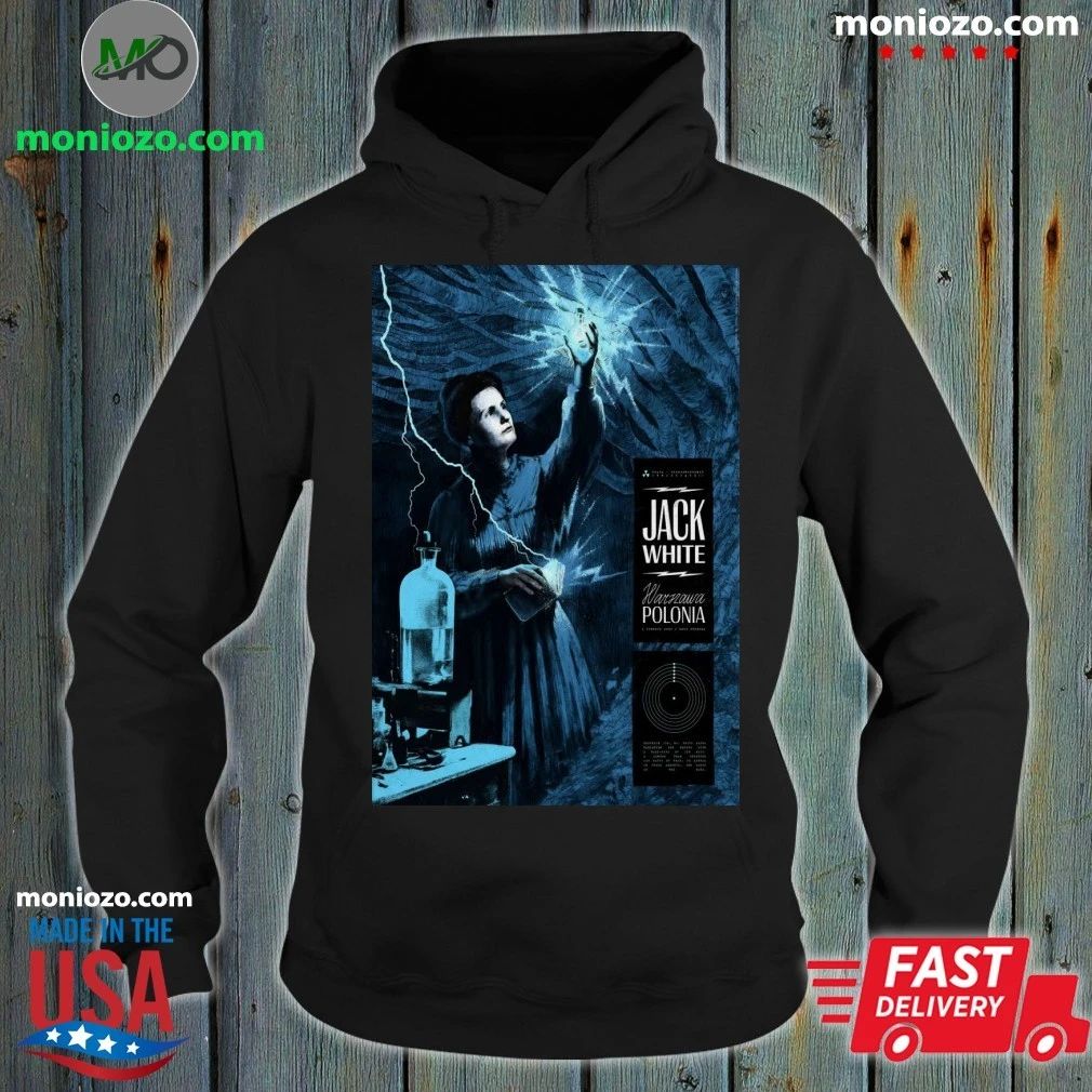 Original Jack White In Warsaw Poland On Jun 1 2026 - Adult & Kids T-Shirts, Sweatshirts & Hoodies apparel design preview 2