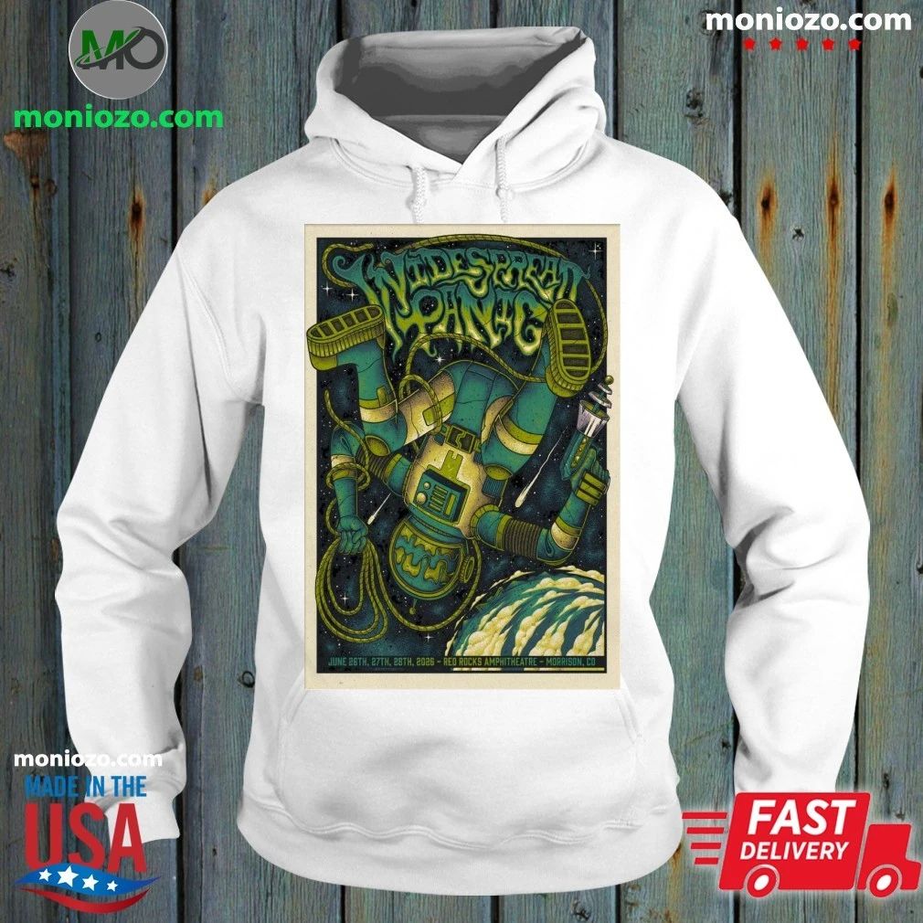 Original Widespread Panic Shows At Red Rocks - Adult & Kids T-Shirts, Sweatshirts & Hoodies apparel design preview 2