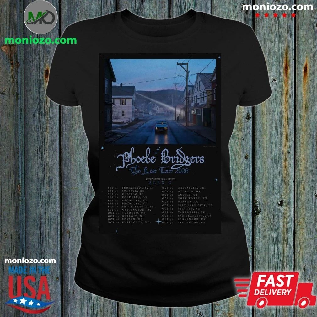 Original Phoebe Bridgers Sept 19 2026 Chicago, IL - Adult & Kids T-Shirts, Sweatshirts & Hoodies apparel design preview 1